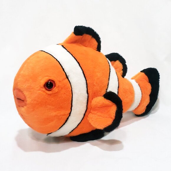 Clownfish Fish Plush Stuffed Animal 8" Wild Republic - Picture 2 of 6